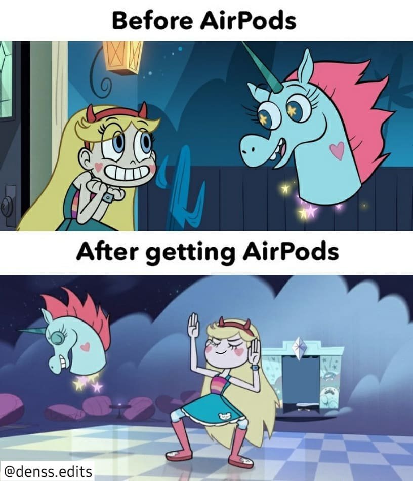 denss_bihay_10s's tweet photo. did you have airpods to listen svtfoe theme song? ๐ฉ๐ผ๐๐ง๐ถ
.
credit: denss.edits from IG
.
#StarButterfly #Starco #airpods #StarButterflyEdits #MarcoDiazEdits #StarVsTheForcesOfEvil #SvTFoE #StarVsTheForcesOfEvilEdits #SvTFoEedits #SS0409 #DS0409 #DB0421 https://t.co/mHbpqMyBzA