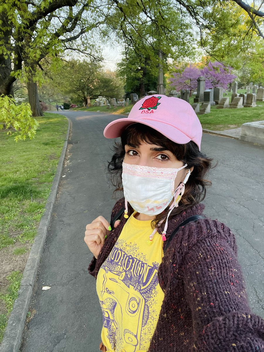 matching my long awaited DSA 100k hat with the sweater I knitted 7 years ago during my last summer in Iran before moving to the US