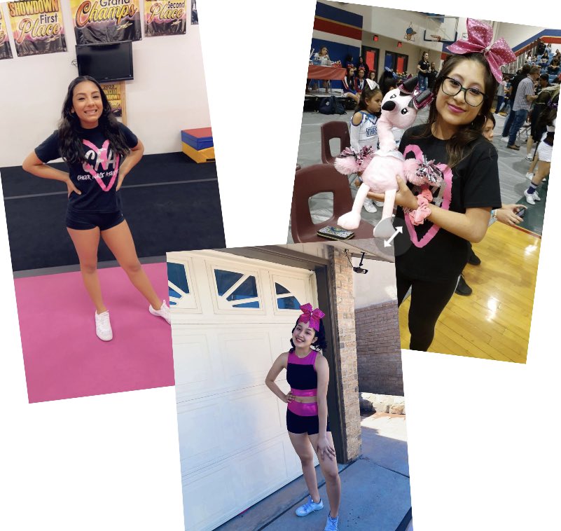 belemesther's tweet photo. Congratulations to Our CFA cheerleaders Alessia, Angelina &amp; Sophia for making the @MontwoodHSCheer  JV team! We are so proud of you! 💚💙💕🖤 https://t.co/sPIMRMmdHo