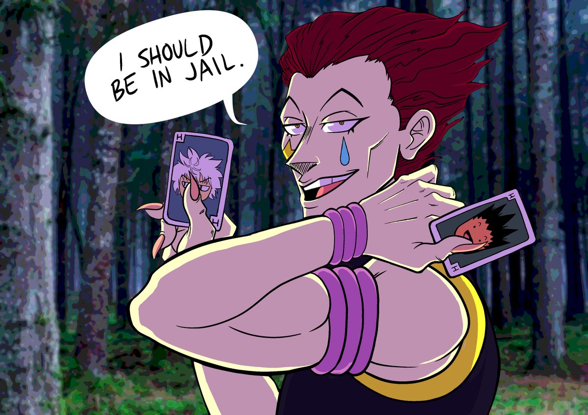 low effort hisoka (i posted the wrong one earlier) .