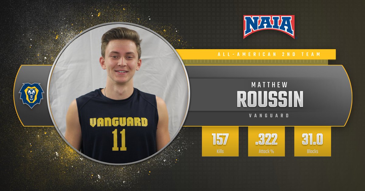 VULions's tweet photo. All-American and All-GSAC in his first semester with #VUMVB... not bad Matt😋 https://t.co/kDrv23TUJF