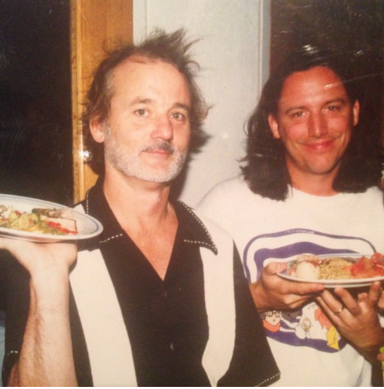 gormanrocks's tweet photo. #TBT 1997 Me and some dude in Vegas proudly showing off our dinner plates. #petervenkman #tripper #HST #hermanblume #philconnors #johnwinger #carl #bobwiley #stevezissou #thiscouldgoallday #theking #billmurray https://t.co/BTNAOCWYfN