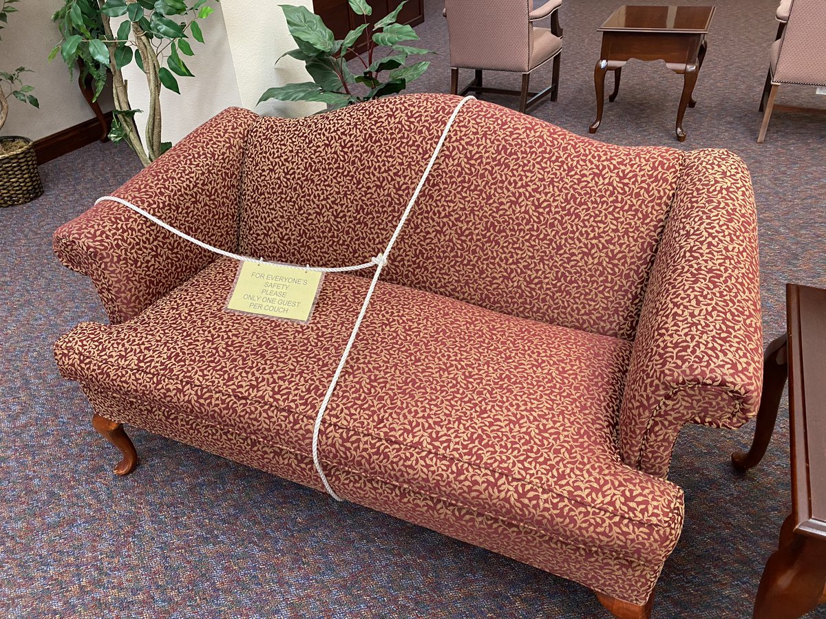 PeteGFacts's tweet photo. “Now that they’ve roped the couches, who’s gonna brand them?” - M.H. https://t.co/U30oQ3MW09