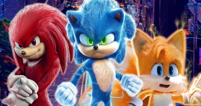 Comerciais de Sonic 2: O Filme destacam Knuckles e Tails