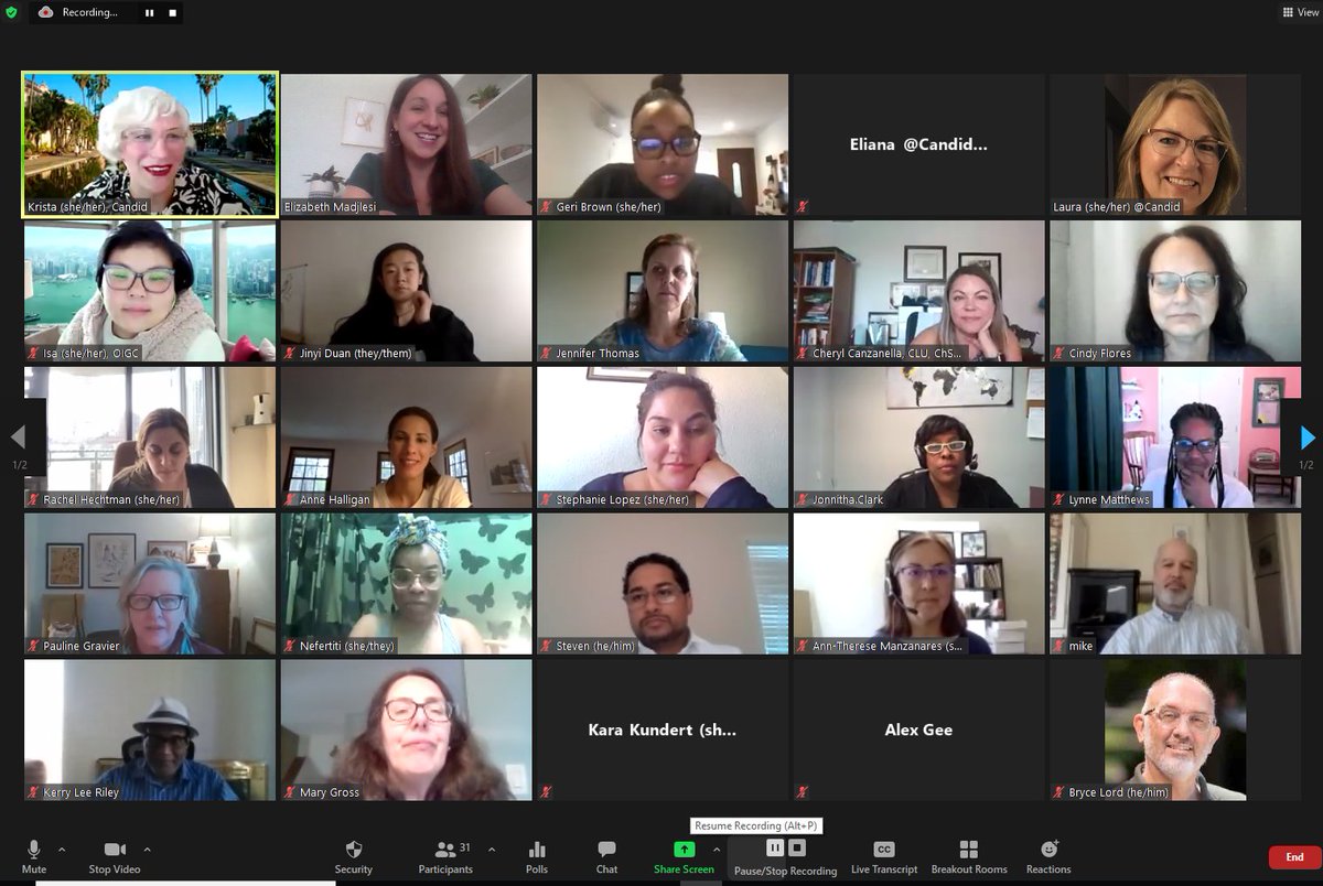 Candid_Learning's tweet photo. Our new virtual workshop series with @CauseSellingEd kicked off today! Thanks to everyone who joined us. We’re looking forward to diving into the #CauseSelling cycle with all of you over the next five weeks.
Check out our other trainings: https://t.co/z0cCFIHMiT #CandidLearning https://t.co/X7fKrZok7c
