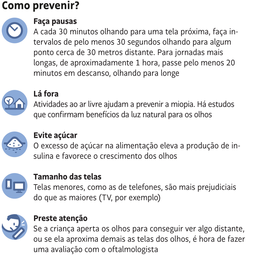 Folha de S.Paulo on X: Confinamento na pandemia faz crescer casos de  miopia em crianças. Mais tempo dentro de casa, diante de telas pequenas e  sem luz natural, está entre causas apontadas