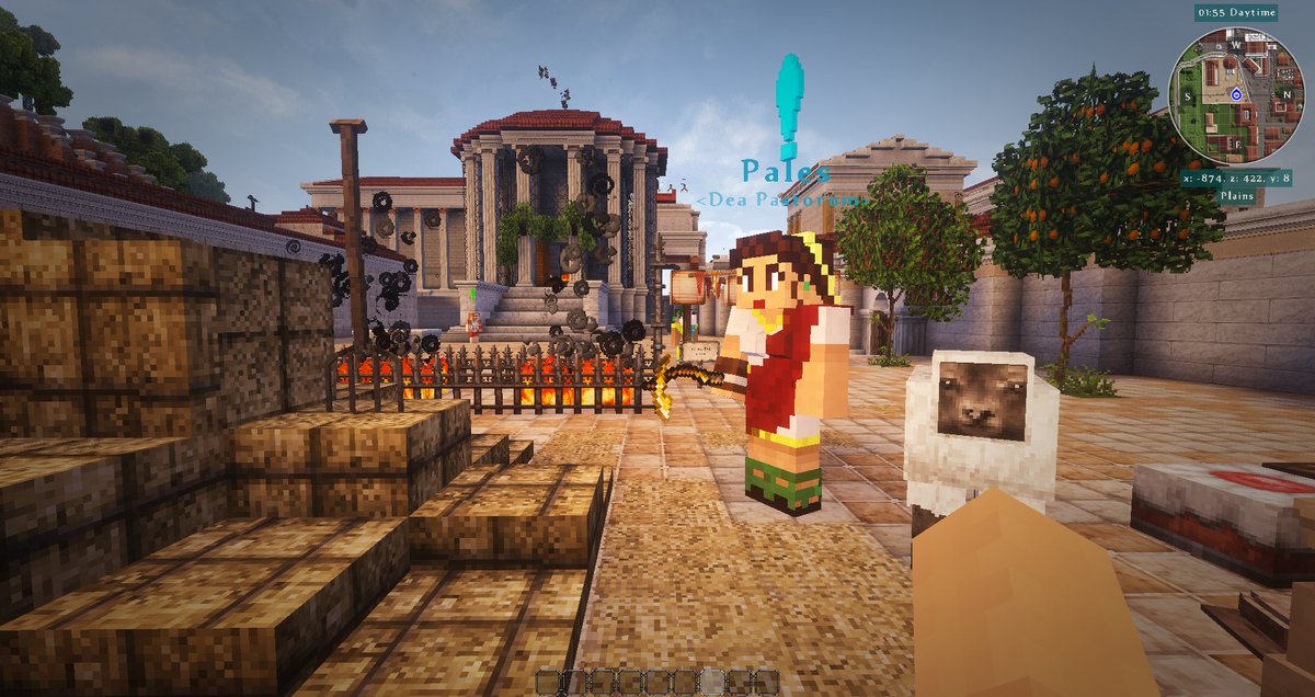 Tomorrow is the big day! Come watch me give a live walkthrough of the Roman Forum at bit.ly/2PRdKBb. To join me in-game go to  magistercraft.com/virtual-forum.
P.S. There will be a special guest on the server helping us celebrate Rome's birthday the RIGHT way. Io Parilia!