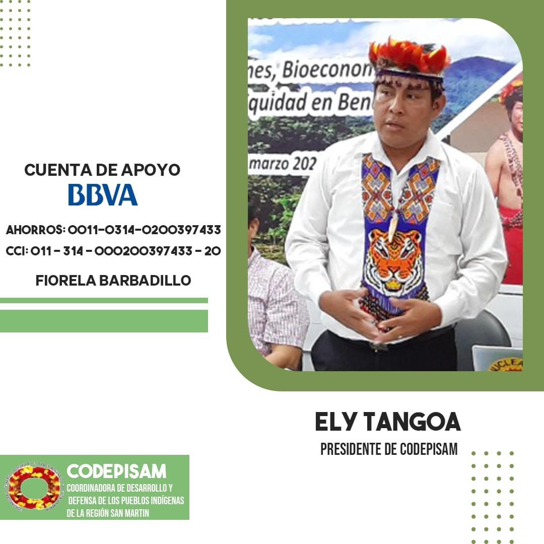 CODEPISAM1's tweet photo. Se requiere contar con su apoyo económico ya que sólo han dejado recetas y no han proporcionado medicamentos.
👉 BBVA: 001-0314-0200397433
👉 CCI: 011 - 314 - 000200397433 - 20 https://t.co/p8UxS3fxqB