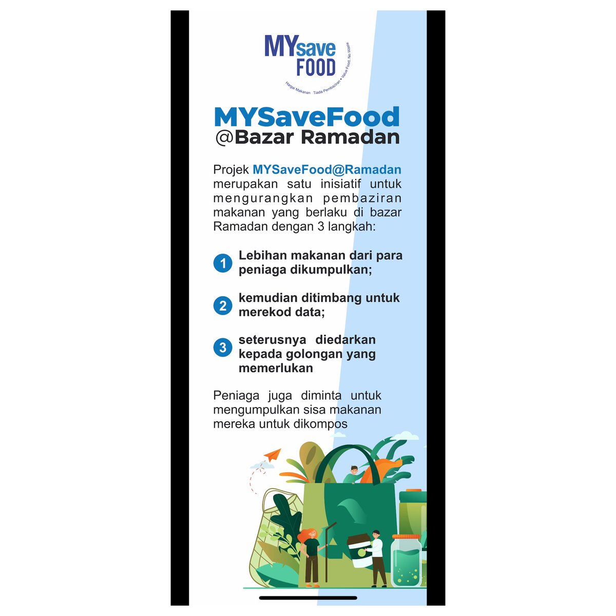 MYsavefood's tweet photo. MYSaveFood@Ramadan kembali lagi. #letssavefood #mysavefood #dontwaste https://t.co/B6ccK9D4Vv