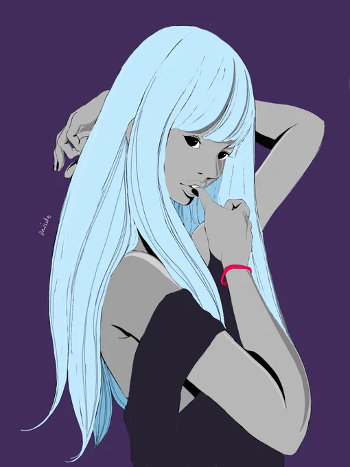 誘惑
#絵描きさんと繋がりたい
#イラスト 