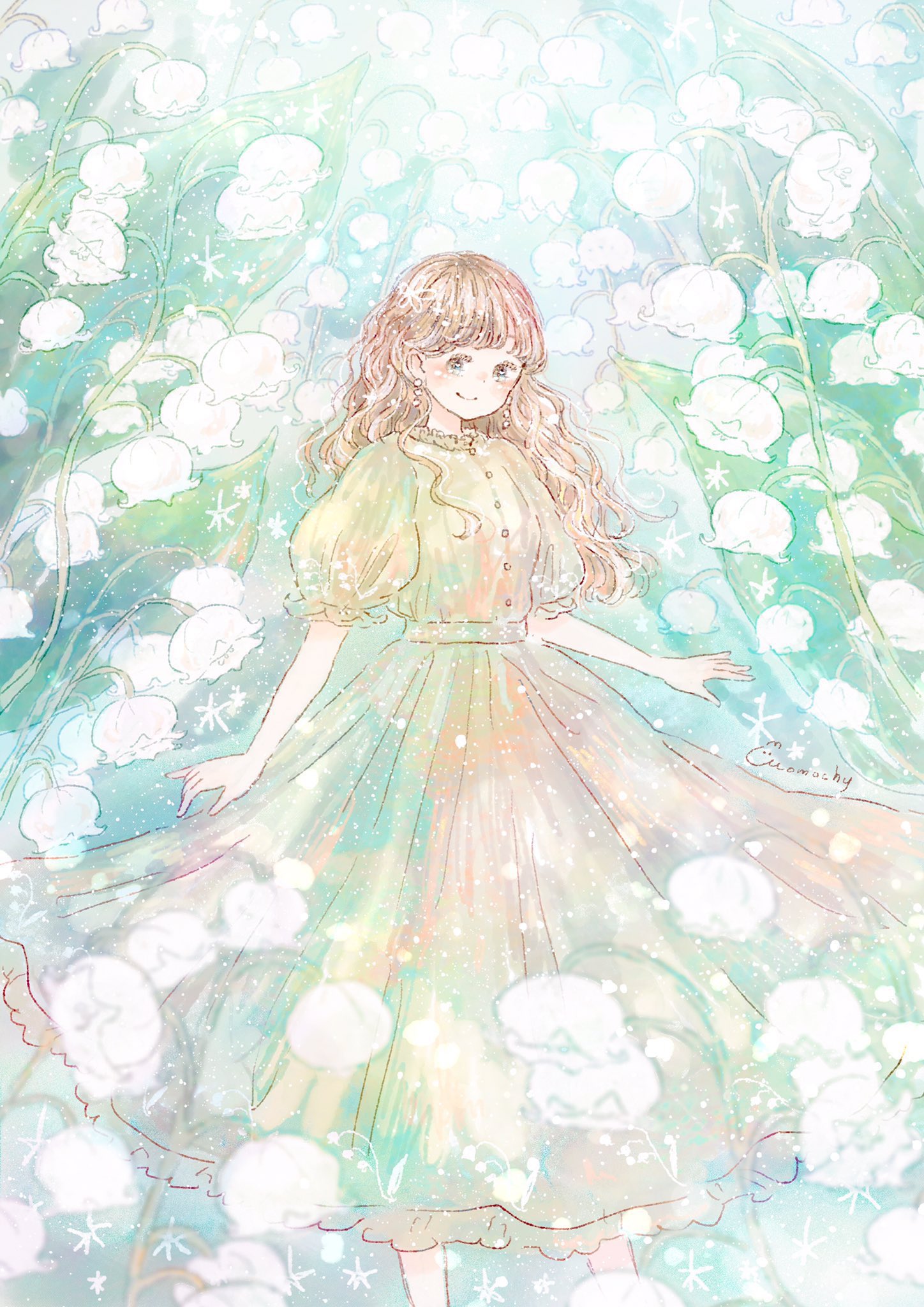 Momochy 通販open中 𖧷 スズランの花言葉は ふたたび幸せが訪れる ﾟ T Co Uwsqbfdheg Twitter