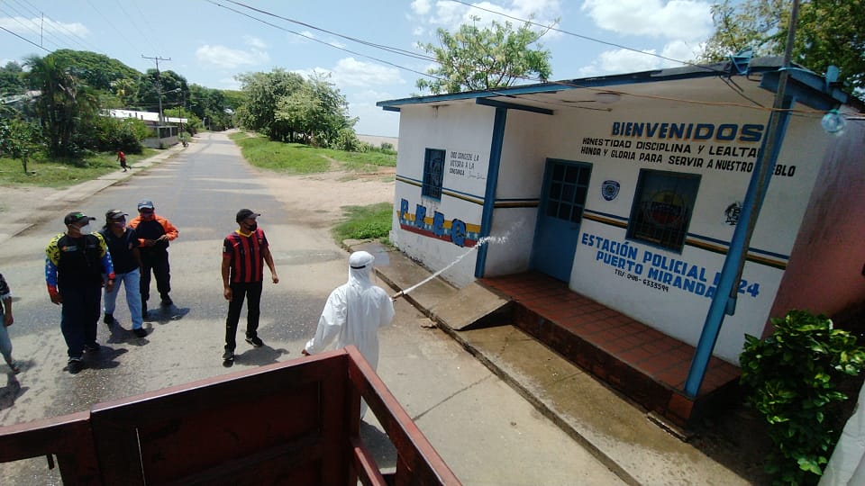 ¡Salud Preventiva para Los Nuestros! 

Plan de Desinfección para la prevención del Covid-19 continúa indetenible en Camaguán. 

#Camaguan
#Guarico
#Venezuela
#JuntosTodoEsPosible #ConAmorSoberano 
#QuedateEnCasa 
#PrevenirEsTareaDeTodos
