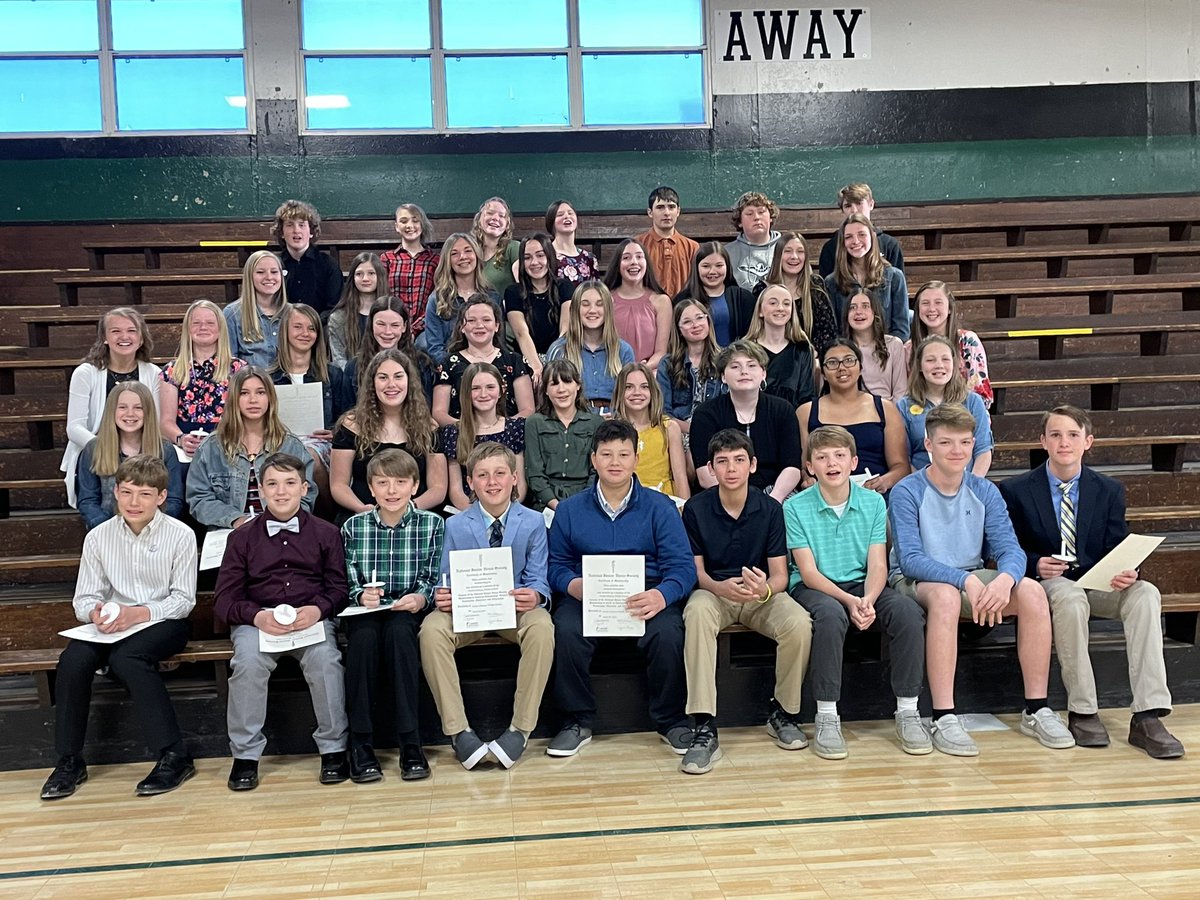 NorthCallawayMS's tweet photo. Congrats to our newest NJHS members! https://t.co/B9WMB5cjSC