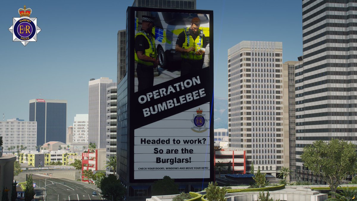 HampsetRPC's tweet photo. #OperationBumblebee
Hampset Constabulary Response & Patrol Division have formally launched Operation Bumblebee - Clamping down of Residential and Commercial Burglaries within the force area.
- Lock your windows π¨
- Lock your doors πͺ
- Move your keysπ
#ONETEAM
@Hampset_RP https://t.co/68Ls17prsL