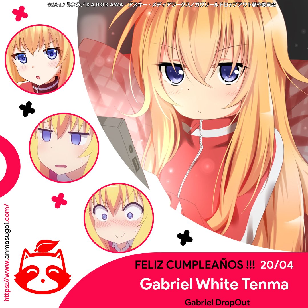 Anmo Sugoi El Dia De Hoy Tambien Es El Cumpleanos De Gabriel White Tenma La Protagonista Del Manga Anime Gabriel Dropout Y Por Ello Con Esta Imagen Se Lo Conmemoramos ガヴリール生誕祭21 Anmo Sugoi El Dia De Hoy Tambien Es El Cumpleanos De Gabriel White Tenma La Protagonista Del Manga Anime Gabriel Dropout Y Por Ello Con Esta Imagen Se Lo Conmemoramos ガヴリール生誕祭21