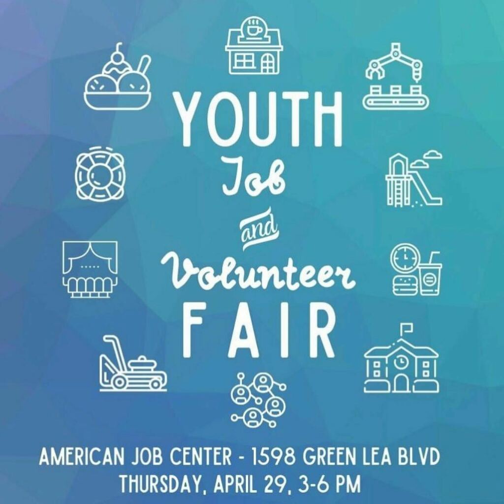 Know a someone looking for a JOB?! 🧐

Send them our way! 

📅 Thursday, April 29
⏰ 3:00pm-6:00pm
📋 Register at tinyurl.com/YouthJobFair20…

We're bringing back the Youth Job &amp; Volunteer Fair and want YOU there. Whether it's part-time, full-time, seasonal, after-school, temporary…