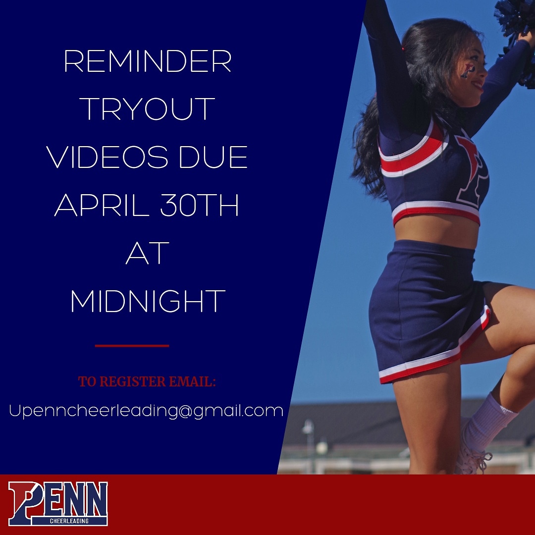 Penn_Cheer's tweet photo. 10 Days left!! https://t.co/vT4VEgyvSM
