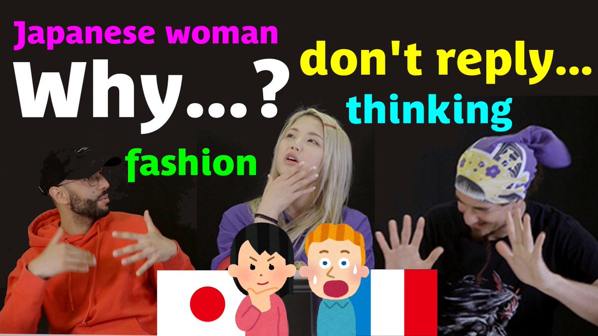 WASABIchannel1's tweet photo. What French people think of Japanese woman(Part1/2) https://t.co/s5V6dKkB82 via @YouTube https://t.co/g9mkG5xOG3
