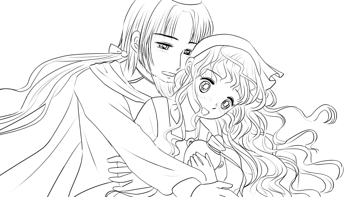 昨日描いた絵です(*'▽`*)
恋の魔法とおまじない、イラストACさん素材ちびモブ会社員、昔話「つぐみひげの王様」ペン、
新誕生花紅花女の子ペン入れ 