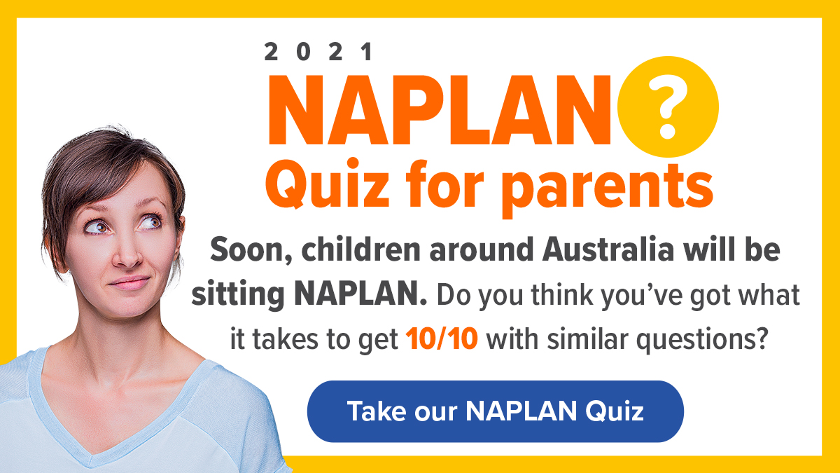 clueylearning's tweet image. You'll be surprised how hard the upcoming NAPLAN exams really are... so we decided to challenge parents around Australia. Can you get 10/10 in a test your kids have to sit? Try it here: clueylearning.com.au/en/naplan-quiz…
#QuizTime #naplan