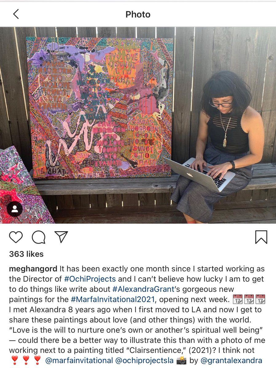 AnnMariaReeves's tweet photo. REPOSTED, for MEGHANGORD, #OCHIGALLERY... do you have comment for any of this on my feed and below, for the online fan communities of #KeanuReeves that are documenting all instances of #AlexandraGRANT committing #FRAUD? #MARFA #MARFAINVITATIONAL.🙋‍♀️Love, Eve👇. #OCHIprojects 💋 https://t.co/ssxKc3C2wN