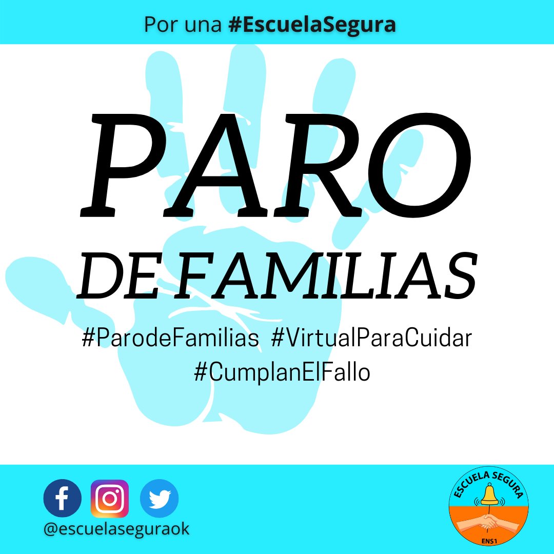 #ParoDeFamilias #VirtualParaCuidar  #CumplanElFallo