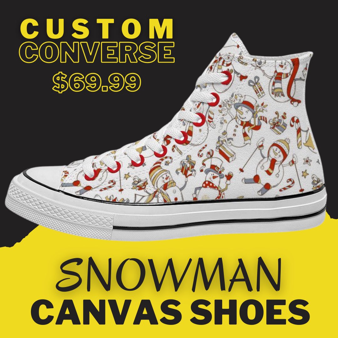 customized_go's tweet image. Customized High Top Canvas Shoes | Now Available at 12% OFF.
Visit our website now.
#custommade #customized #Sneaker #all6 @CustomConverse