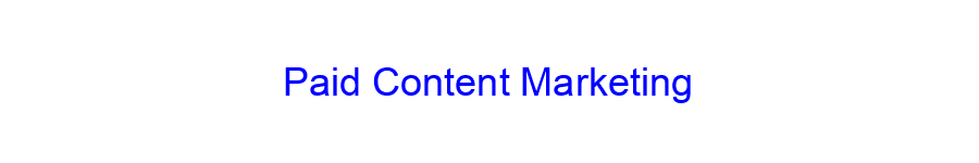 PaidContentMark's tweet image. Paid Content Marketing