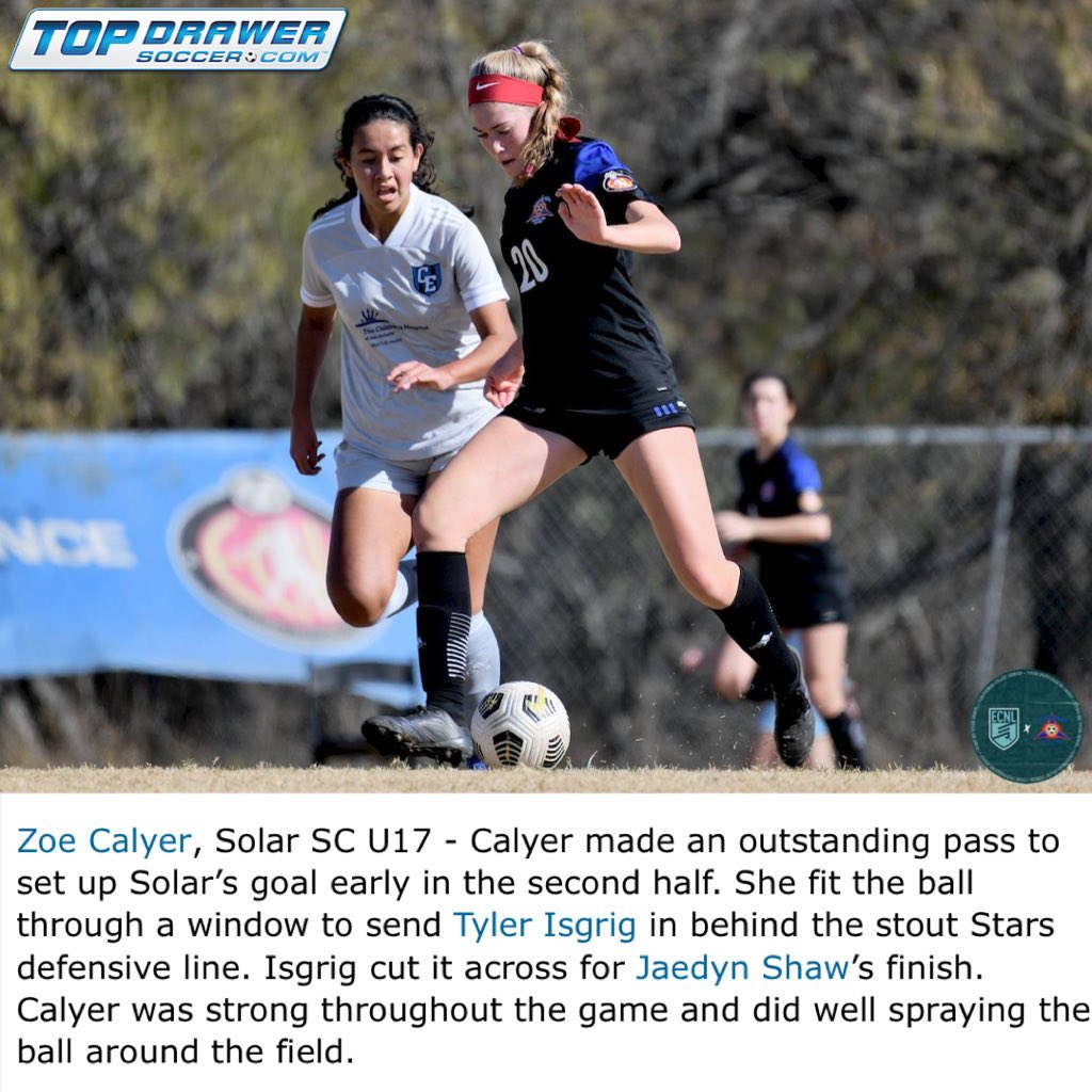 DFWSitters's tweet image. So excited for @zoecalyer on her decision to commit to @TCUSoccer lets #GoFrogs Thanks @TopDrawerSoccer for your support!