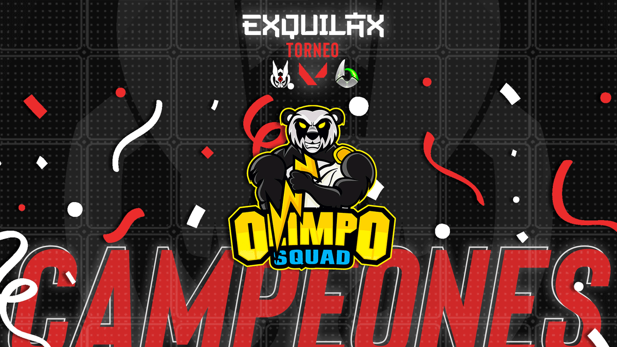 ExquilaxTeam's tweet photo. ¡Felicidades a los Campeones de nuestro 1er Torneo @OlimpoSquad

Y gracias a @Baltodermo por el aguante en el torneo!

#VALORANT #exquilax https://t.co/LK5jN2Gaj5