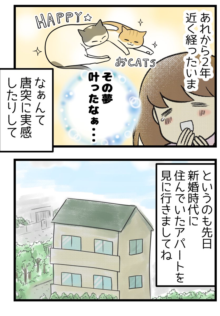 子供はいないけど叶う夢もありました #保護猫さんと暮らす #漫画が読めるハッシュタグ 