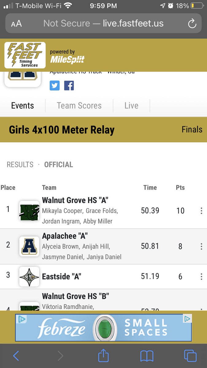 Walnut Grove Track & Field tweet media