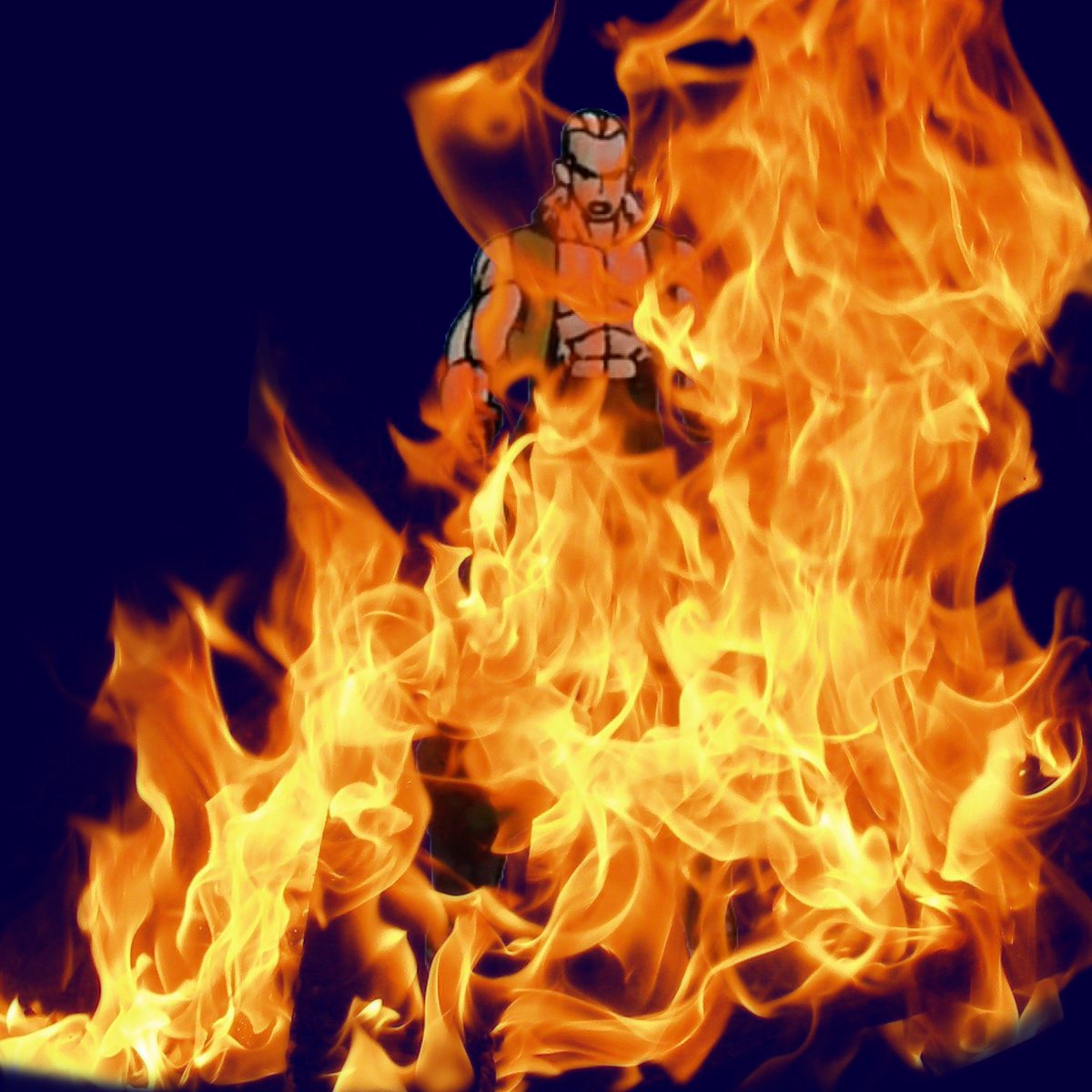 Android_THRTN's tweet image. My hair is long and I’m burning everywhere.