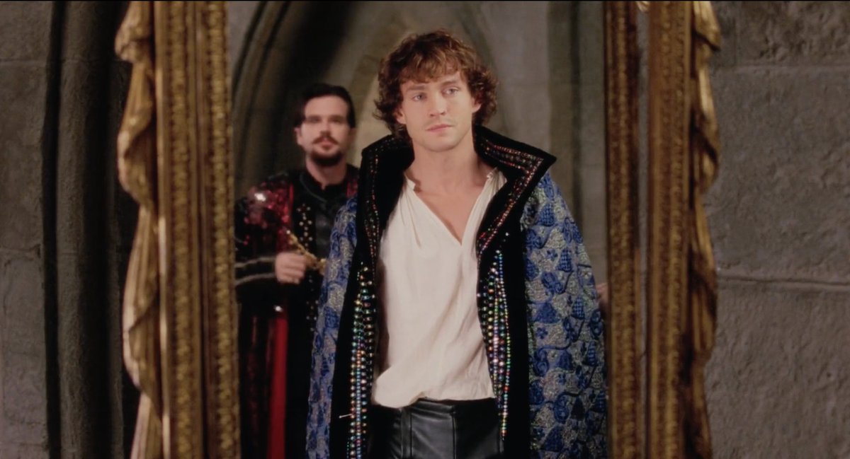 Char...the coat...Did Edgar pick that out? So evil.  #EllaEnchantedWatch