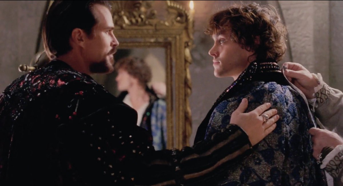 Char...the coat...Did Edgar pick that out? So evil.  #EllaEnchantedWatch