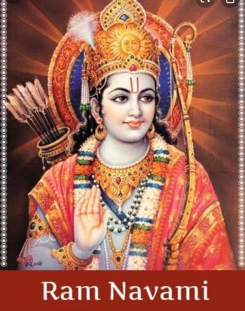 आप सभी को रामनवमी की हार्दिक शुभकामनाएं। जय श्रीराम!! 🙏🙏