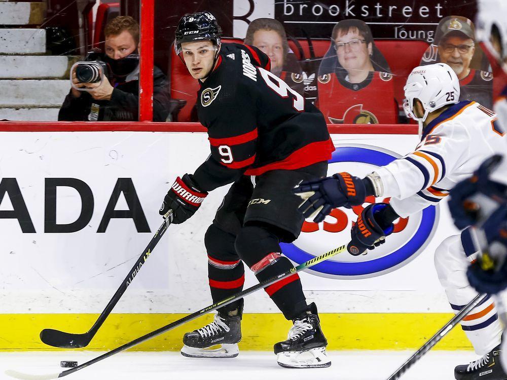 Garrioch Ottawa Senators' Josh Norris legitimate rookie of the year candidate