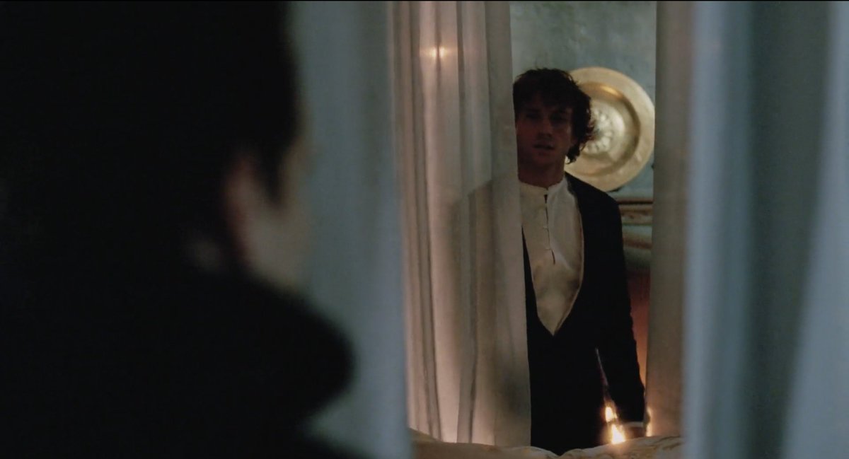 Fic Idea: Char, sad Gellert left during the ball, enters his chambers to find Gellert waiting for him. They fuck.