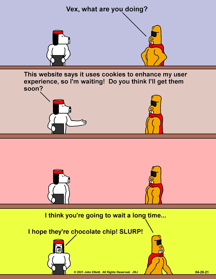 Hero_Hamster's tweet photo. Enjoy the latest installment of The Adventures of Zeke the Salamander!  Our next post will be Apr 27th! #Funnies #Comics #Humor #Cookies #Enhance #UserExpirence #Website #OldFashionComic https://t.co/HhInw7SZ6A