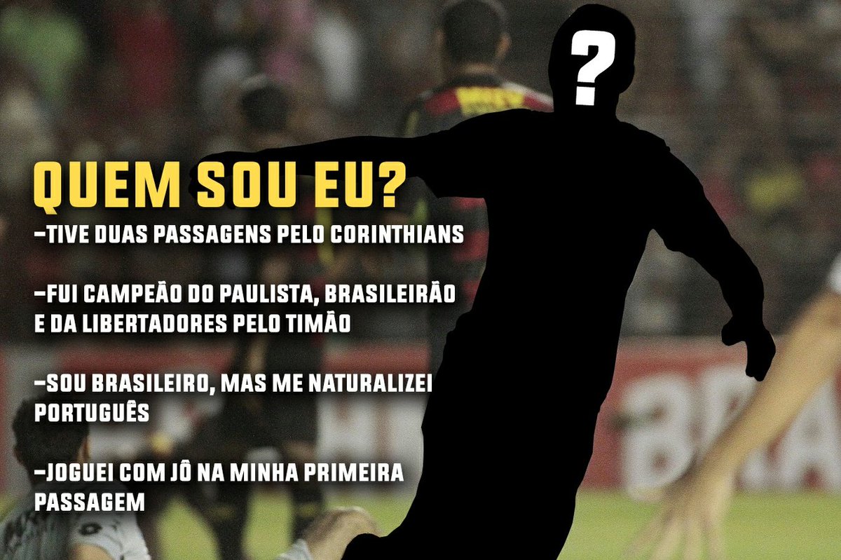 maikesccp's tweet photo. Quero ver quem acerta quem é esse jogador!

Mais tarde o estagiário volta com a resposta nos comentários! https://t.co/iroPr9R5k4