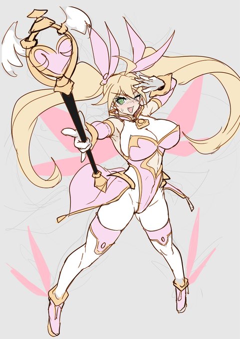 停滞してた同人CG用のキャラデザ再考 