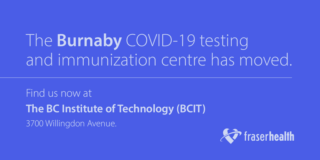 Fraser Health on Twitter "The Burnaby COVID19 testing and