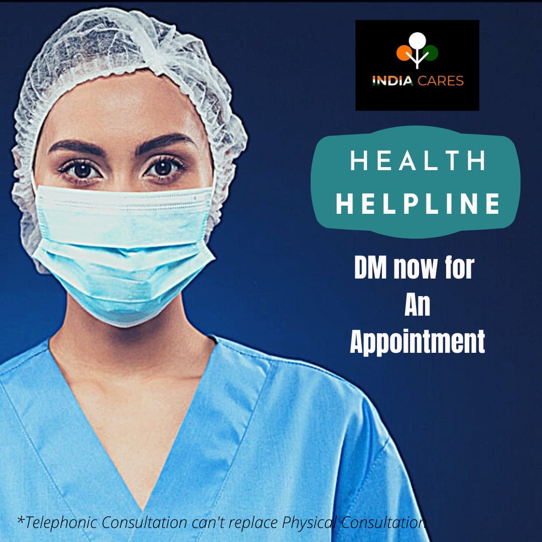 19 expert doctors have volunteered to help fellow citizens in their fight against #Covid and other ailments.

In case you want to consult a doctor over phone please send a DM to <a href="/indiacares_2020/">India Cares</a>. We will connect you to one.

Pl RT in public interest.