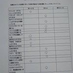 オカンにパソコン教えろと言われたので2分で作った確認表!