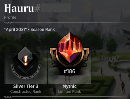 Hauru_Landless's tweet photo. Il m'aura fallu 13 drafts pour passer de Gold3 à Mythique en limité sur #MTGA . J'ai adoré drafter #Strixhaven mais n'attendez pas un discours éloquent j'ai du mal avec #Silverquill. Très content de cette run, la data 17 lands pour mes collegues de #Quandrix. https://t.co/7cqPSrJ3Qj