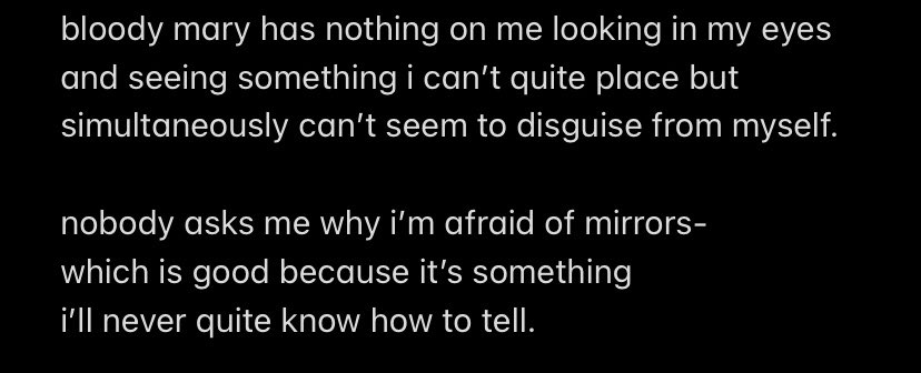 nymotes's tweet photo. #escapril2021 #letsescapril day 19: mirror https://t.co/gIV03t8hqD