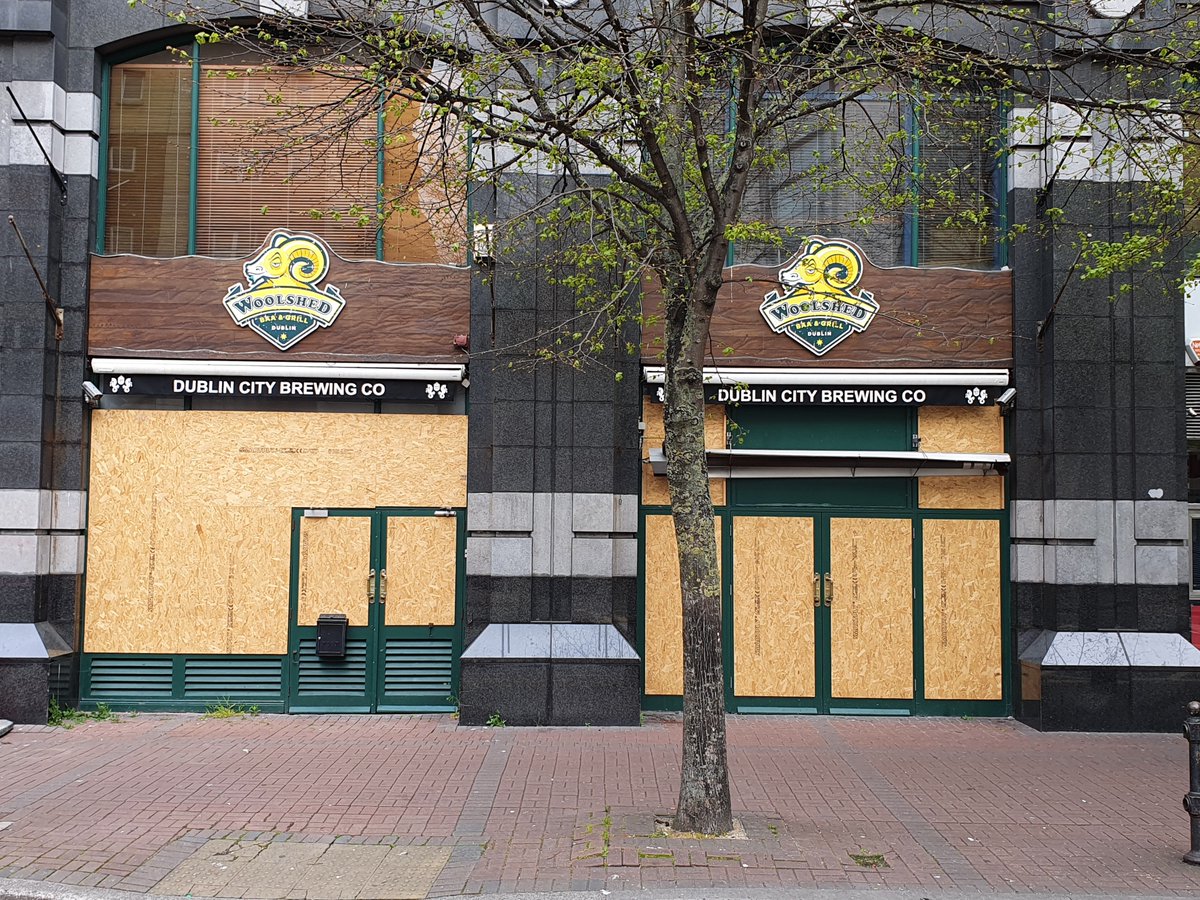 Out with the old, in with the new on Parnell Street. Can't wait.