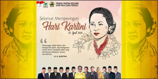 golkarjateng's tweet photo. kartiniday_2021 https://t.co/EpLYsEYdRf