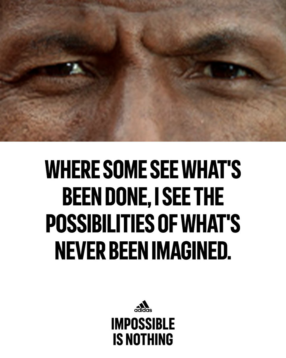 I see possibilities. What are yours? #ImpossibleIsNothing @adidasrunning #madepossiblewithadidas