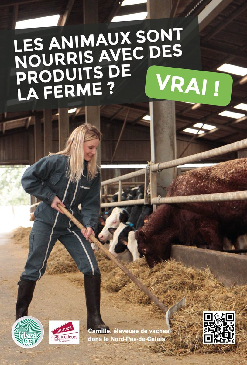 FDSEA62's tweet photo. JOUR-J! lancement d'une campagne de com FDSEA &amp; @JANPdC  @fdsea59 
OBJ:  Lutter contre les💡reçues en agriculture et notamment en élevage afin de montrer la réalité du monde agricole🐮🐷
15 jours, avec des affiches autour de Lille et Arras! 
rdv dans la journée #surprise 🎁🎁 https://t.co/xHpuZbDvwO